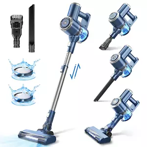 Cordless Stick Vacuum Cleaner Lightweight Upright for Carpet Hard Floor Pet Hair - Picture 1 of 12