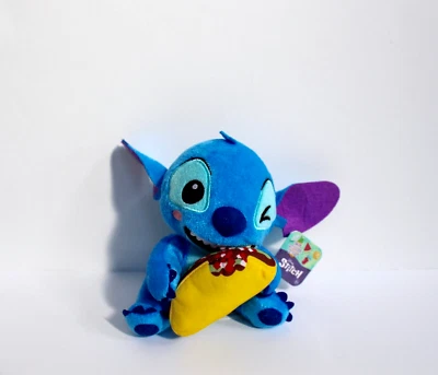Disney Lilo & Stitch Stitch with Tacos Stuffed Toy 6" Small Plush NWT - Image 1 of 4