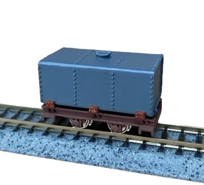 HOn30/HOe Scale Narrow Gauge Water Tank Car Kit Freight Wagon H0e HO9 009 OO9 - Image 1 of 4