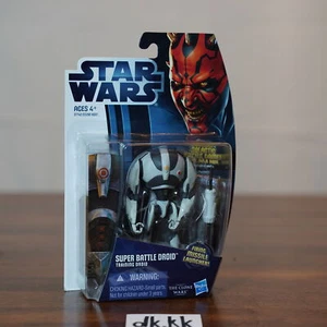 Super Battle Droid Training Droid Star Wars Clone 3.75 inches Action Figure NIB - Picture 1 of 2