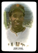 1984 Mother's Cookies San Francisco Giants #12 Bobby Bonds EXMT *TedsCardShack*