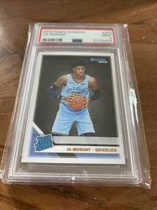 Panini Donruss 2019 clasificación Rookie Ja Morant PSA 9 Memphis Grizzlies - Imagen 1 de 4