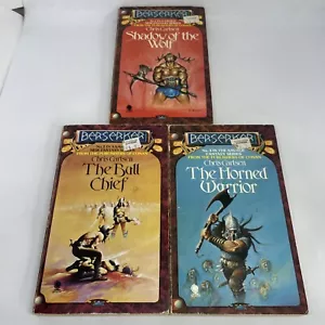 Berserker Trilogy Chris Carlson UK Sphere Paperback Books Series - Bild 1 von 7