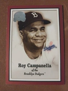 Tarjeta de béisbol Roy Campanella Fleer 2000 Greats of the Game #5 La Dodgers - Imagen 1 de 2
