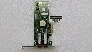 HP Fibre 397740-001 A8003A FC2242SR 2 Ports 4GB PCIe Emulex LightPuls LPe11002 - Picture 1 of 8