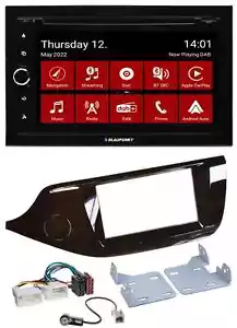 Blaupunkt MP3 DVD Bluetooth DAB 2DIN USB Autoradio für Kia Ceed ab 12 glänzend - Bild 1 von 9