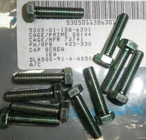 Cantidad. 10 5305-01-138-6301 7 mm x 30 mm perno hexagonal grado 8.8 423-330 908-097 - Imagen 1 de 3