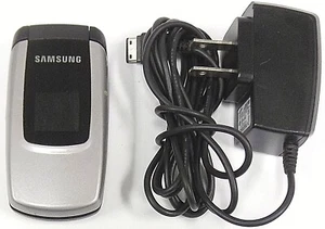 Samsung SGH-T201G - Silver and Black ( Net10 ) Rare Flip Cell Phone - Bundled - Picture 1 of 4