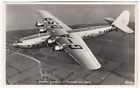 Aviation; Imperial Airways Ensign Air Liner G-ADSR RP PPC, Unposted, c 1940's