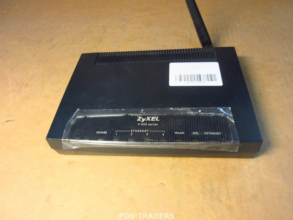 ZyXEL Prestige 661HW-D1 ADSL2 + VPN Router + 125Mbps Wireless 4 x 10/100 - Bild 1 von 3