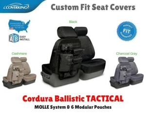 Seat Covers Tactical Ballistic Molle For Toyota Pickup Custom Fit - Foto 1 di 10