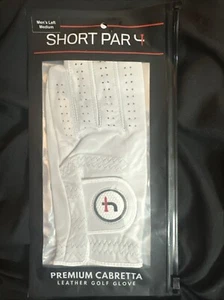 Short Par 4 Premium Carbretta Leder Golfhandschuh Herren LINKSHAND Medium Neu mit Etikett - Bild 1 von 6