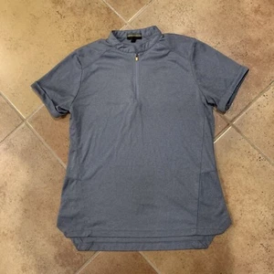 McDonald's Apparel Collection Employee Shirt Mens Size M-R 1/4 Zip Uniform - Picture 1 of 6