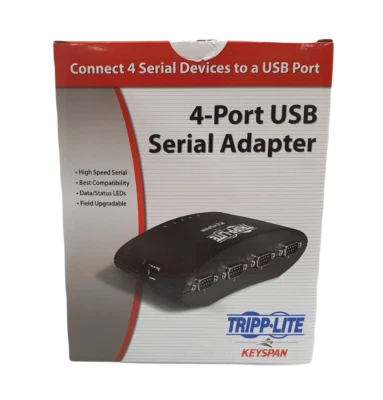 Tripp Lite 4-port USB serial adapter, USA-49WG  / Shipping by eBay GSP - Image 1 of 4