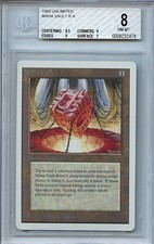 MTG Unlimited Mana Vault  BGS 8.0 (8) NM-MT card Magic the Gathering WOTC  2478