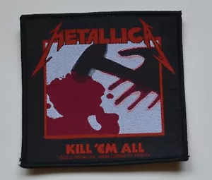 METALLICA - Kill Em All - 10 cm x 9,5 cm - Patch - 164429 - Bild 1 von 1