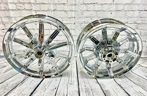 Harley Touring Road King Electra Glide 2014-2019 Chrome Wheels Rims Outright - Picture 1 of 14