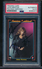 1993 Collect-A-Card American Bandstand #52 Juice Newton signed auto PSA/DNA