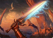 Art Series Sword of Truth and Justice | NM/M | Modern Horizons | Magic MTG #46