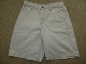 NEW NWT Carhartt relaxed fit tan ardmore khakis denim shorts - mens 30-30.5 - Picture 1 of 1