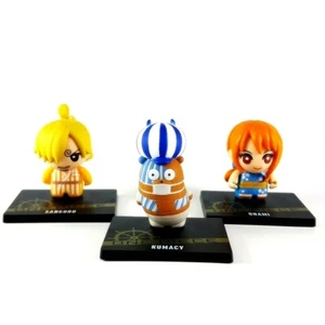One Piece Sanji Kumacy Nami Mini Figura Set de 3 Colle-Chara Bandai Cápsula J... - Imagen 1 de 8