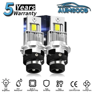 D2S D2R D2C LED Headlight Kit Bulbs High Low Beam For BMW 760i 2004-2005 36000LM - Picture 1 of 13