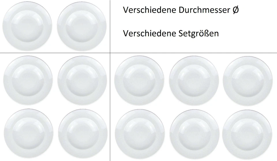 Retsch Arzberg XL - XXXL Pastateller "Made in Europe" Premium Porzellan  - Bild 1 von 1