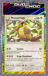 Roucarnage - SL09:Duo De Choc - 124/181 - Carte Pokemon Neuve Française - Picture 1 of 1