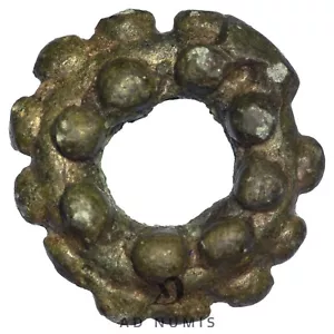 Gauloise Amulette bouletée Rouelle I-II s. av. JC à usage votif / pré-monétaire - Imagen 1 de 2