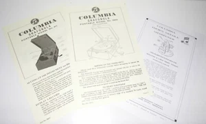 Copia de instrucciones fonógrafo portátil y afilador de agujas Columbia Grafonola - Imagen 1 de 6