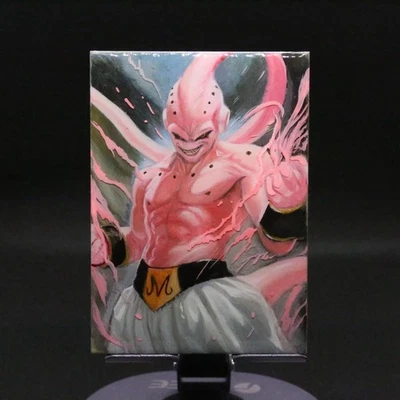 Tarjeta de boceto de origen Majin Buu Dragon Ball 1/1 de CaiShen Foto 1 de 2