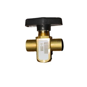 Hendrickson VS-22535 SURELOK 3-Way Ball Valve, 1/4" NPT Ports - Bild 1 von 2