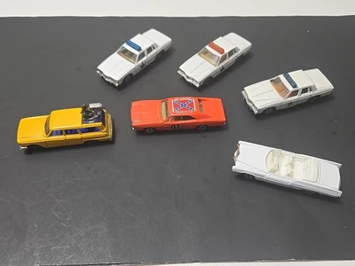 1990-е ERTL Dukes of Hazzard 1:64 General Lee, Police Cars & Boss Hogg's Caddy - Изображение 1 из 4