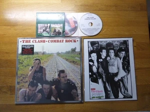 The Clash - Combat rock Green Vinyl LP 2022 + double CD/NME clippings MINT/EX - Picture 1 of 7