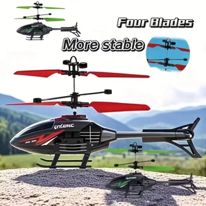 Flying Helicopter Toy Hand Induction Aircraft Toy Rechargeable- Easy 2 use - Picture 1 of 5