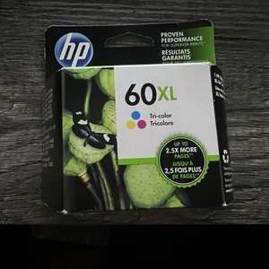 Cartucho de tinta color HP 60XL original sellado CC644WN caja al por menor - Imagen 1 de 3