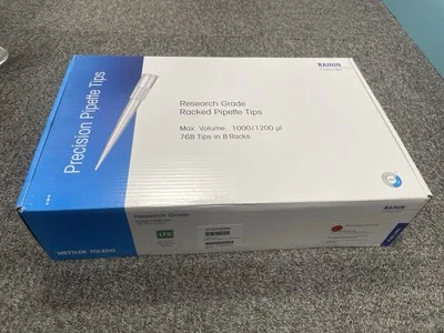 Mettler Toledo Rainin 360 Precision Pipette Tips 30374588 (768 Tips in 8 Racks)  - Image 1 of 4
