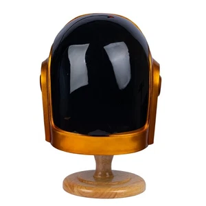 Cosplay Maske Harz Daft Punk Guy-Manuel Helm tragbare Requisiten Gold für Halloween - Bild 1 von 13