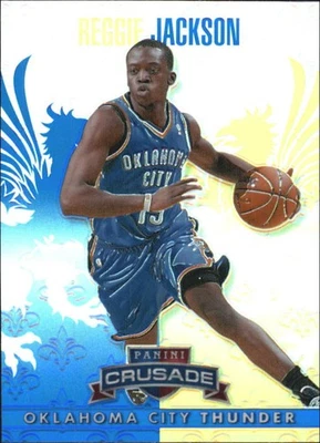 2013-14 Panini Crusade Insert Blue #215 Reggie Jackson - NM-MT - Image 1 of 2