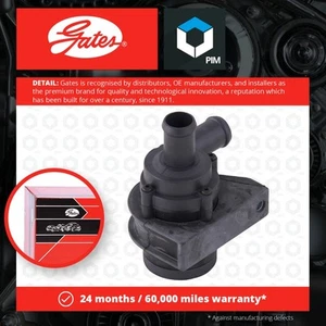 Electric Water Pump fits VW CC 358 1.8 2.0 11 to 16 Gates 1K0965561J 5N0122093B - Picture 1 of 4