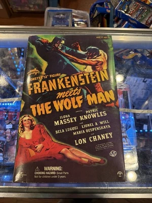 Sideshow Universal Monsters Frankenstein Bride of Frankens 12" Figure 2001 Rare - Image 1 of 4