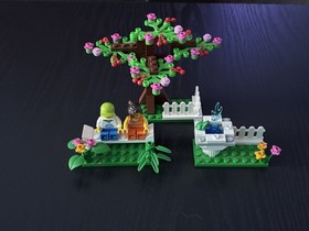 LEGO Seasonal: Springtime Scene (40052) Complete Set with Instructions & Bag