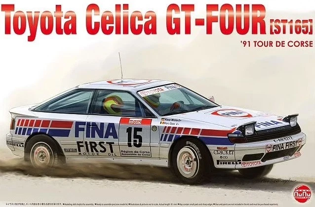 NUNU TOYOTA CELICA GT-FOUR (ST165) 91 TOUR DE CORSE 1/24 PN24015 - Immagine 1 di 1