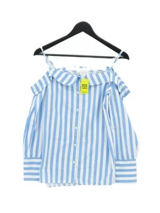 Claudie Pierlot Women's Top UK 10 Blue 100% Other Basic - Picture 1 of 5