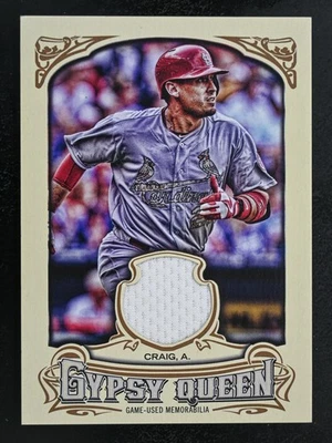 2014 Topps Gypsy Queen #GQR-ACR Allen Craig Relíquias St. Louis Cardinals - Imagem 1 de 2
