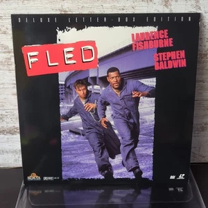 Fled (1997, Laserdisc, ML105763) Letterbox Lawrence Fishburne Stephen Baldwin - Picture 1 of 11