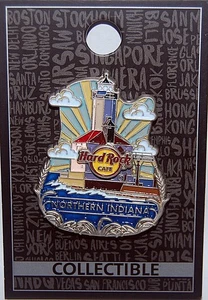 Prendedor Hard Rock Café NORTHERN INDIANA Año 2022 City Icon - Imagen 1 de 2