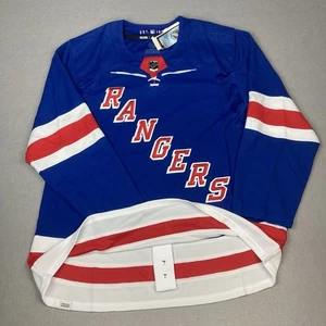 New York Rangers Hockey Trikot Adidas Herren Größe 56 blau Primegreen Home neu mit Etikett $ 250 - Bild 1 von 9