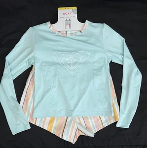 BNWT Roxy Youth Girls 3-piece Swimsuit Set Size Small 7/8 UPF 50 - Picture 1 of 6