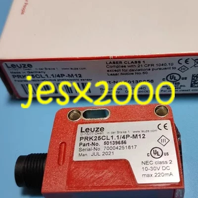 1Pcs New For Leuze PRK25CL1.1/4P-M12 50139656 Sensor - Image 1 of 2